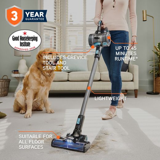 Vax ONEPWR Blade 4 Classic Plus CLSV-B4CA Cordless Vacuum Cleaner - Blue / Graphite
