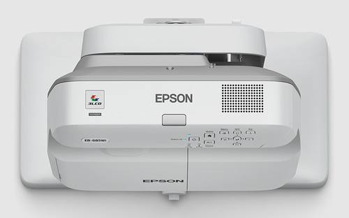 Epson EB-685Wi, 3500 ANSI lumens, 3LCD, WXGA (1280x800), 300:1, 16:10, 1524 - 2540 mm (60 - 100