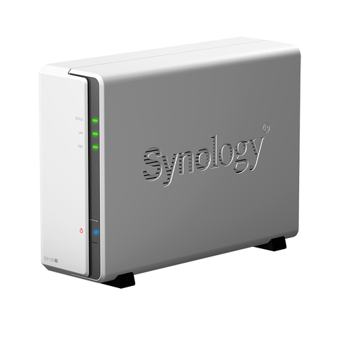 Synology DiskStation DS120j, NAS, Tower, Marvell Armada 3700, 88F3720, 4 TB, Grey, White