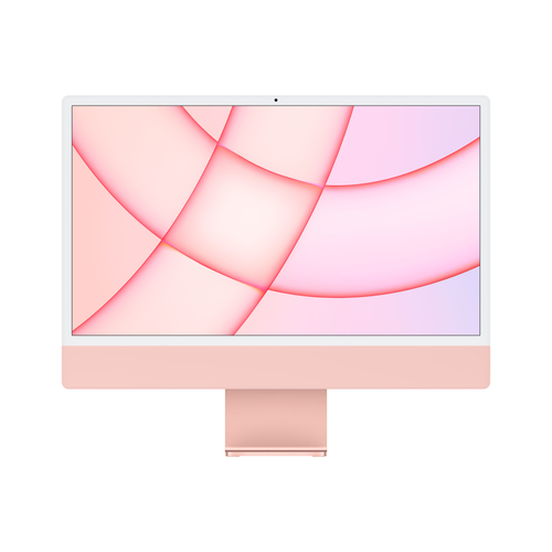 Apple iMac 24-inch with Retina 4.5K display: M1Ð’ chip with 8_core CPU and 8_core GPU, 256GB - Pink (2021), 61 cm (24