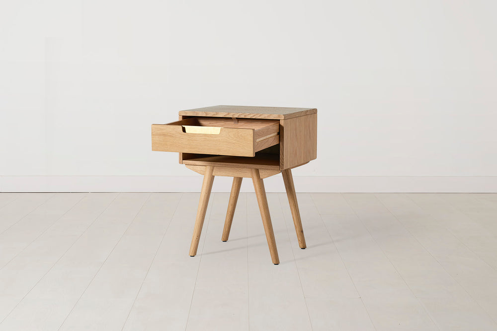 Bedside Table 01 Oak