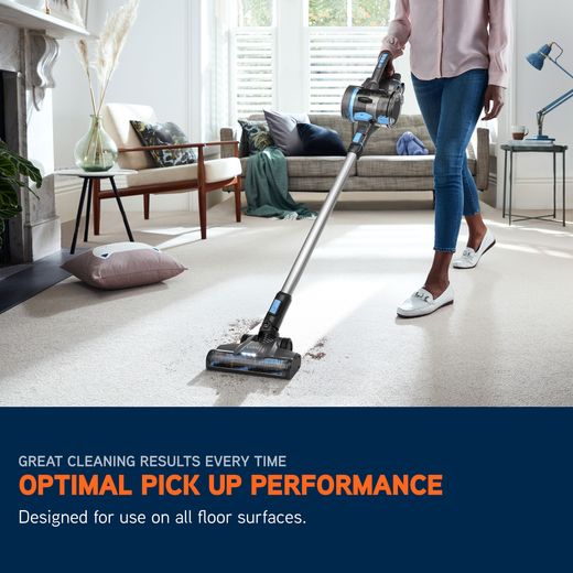 Vax ONEPWR Blade 4 Classic Plus CLSV-B4CA Cordless Vacuum Cleaner - Blue / Graphite