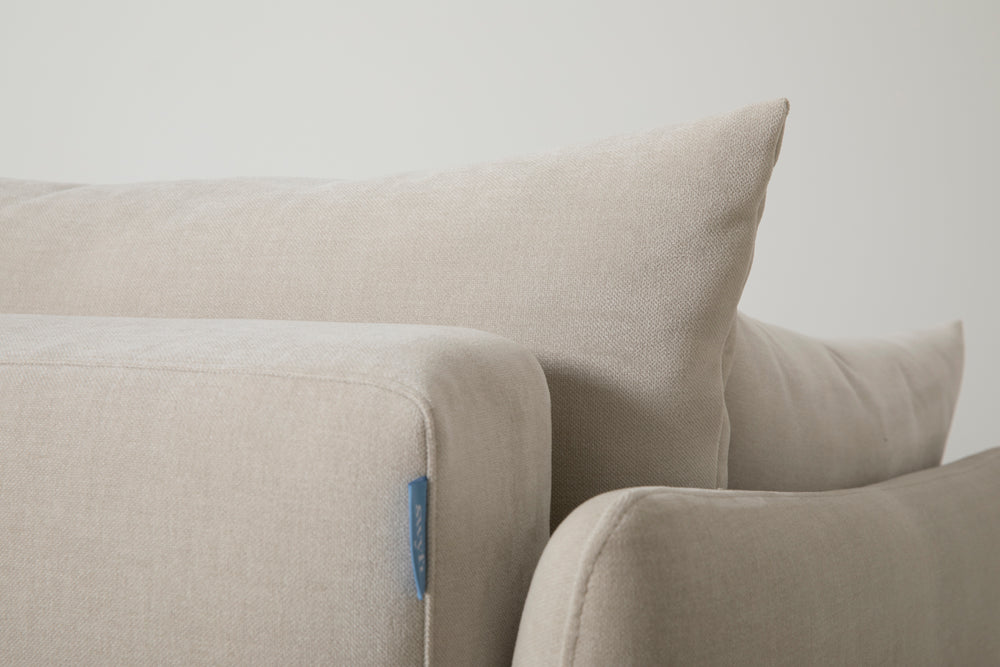 Model 08 2.5 Seater Sofa Bed Chenille Chalk