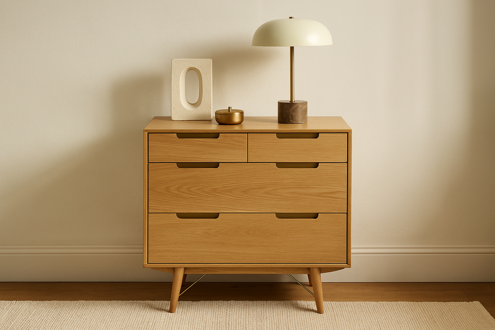 Chest Of Drawers 02 Oak