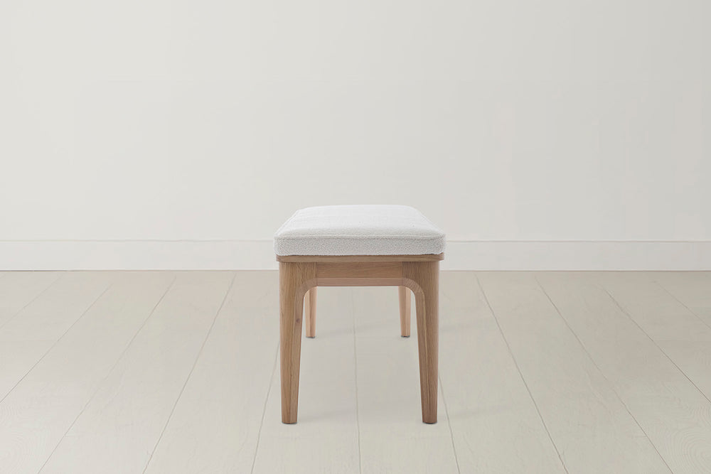 Dining Bench 01 Boucle Ivory
