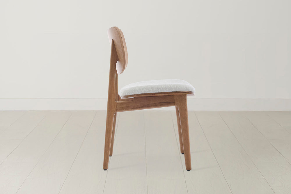 Dining Chair 01 Boucle Ivory