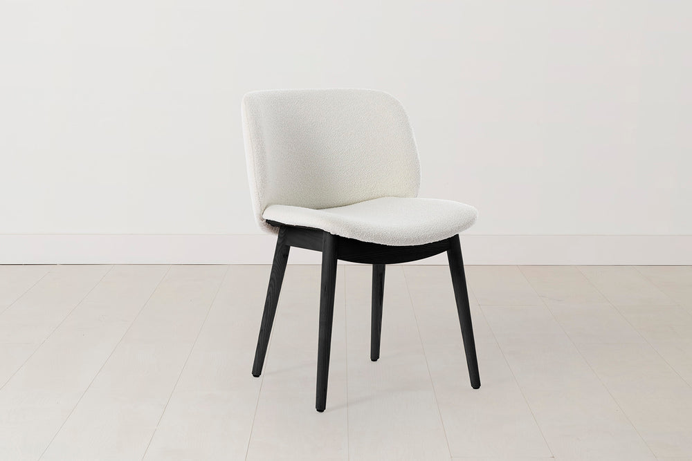 Dining Chair 04 (Set of 2) Boucle Ivory