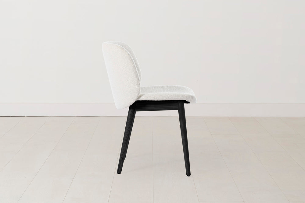 Dining Chair 04 (Set of 2) Boucle Ivory