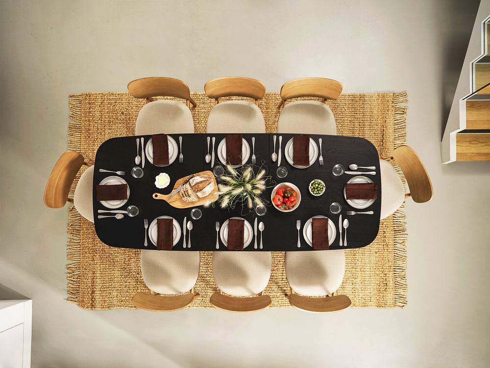 Dining Table 03 Extending Dining Table Black