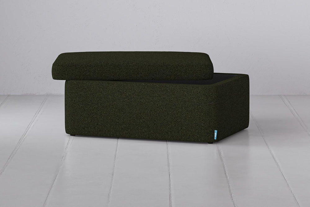 Storage Ottoman 02 Boucle Fern