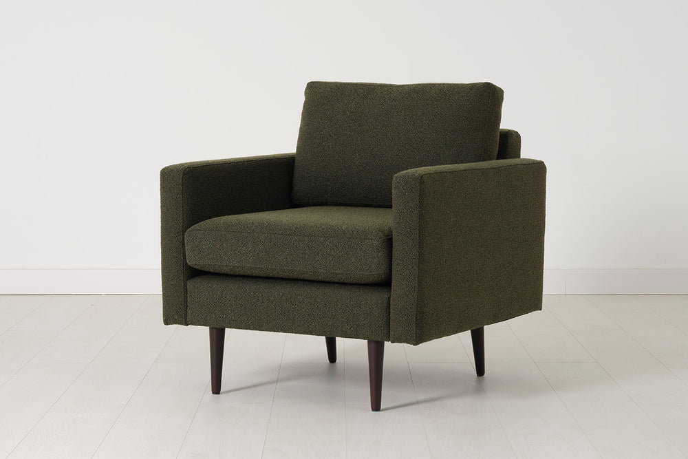 Model 01 Armchair Boucle Fern