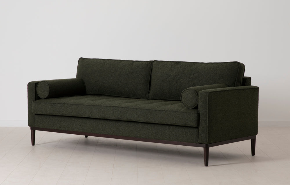 Model 02 3-Seater Sofa Bed Boucle Fern