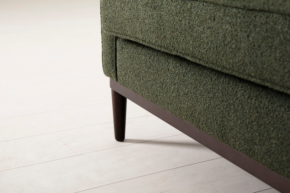 Model 02 3-Seater Sofa Bed Boucle Fern