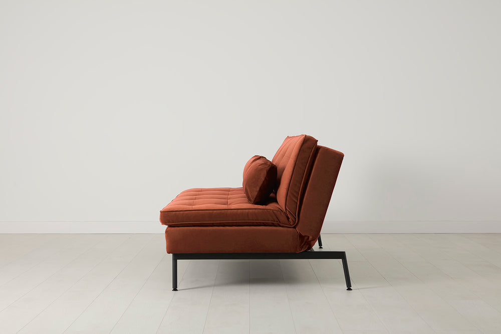 Model 11 Sofa Bed Velvet Brick