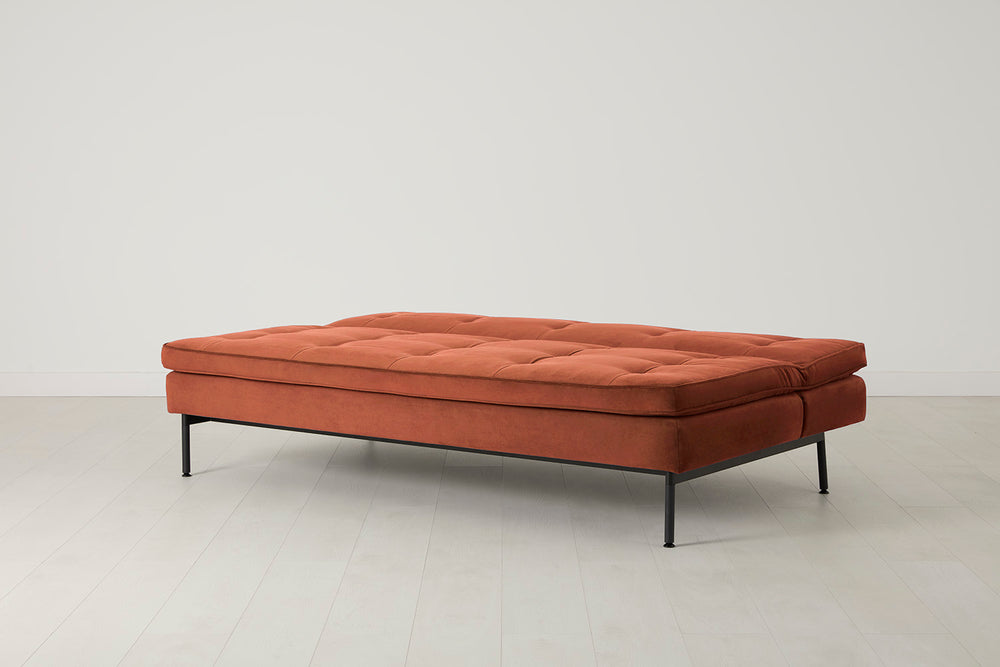 Model 11 Sofa Bed Velvet Brick