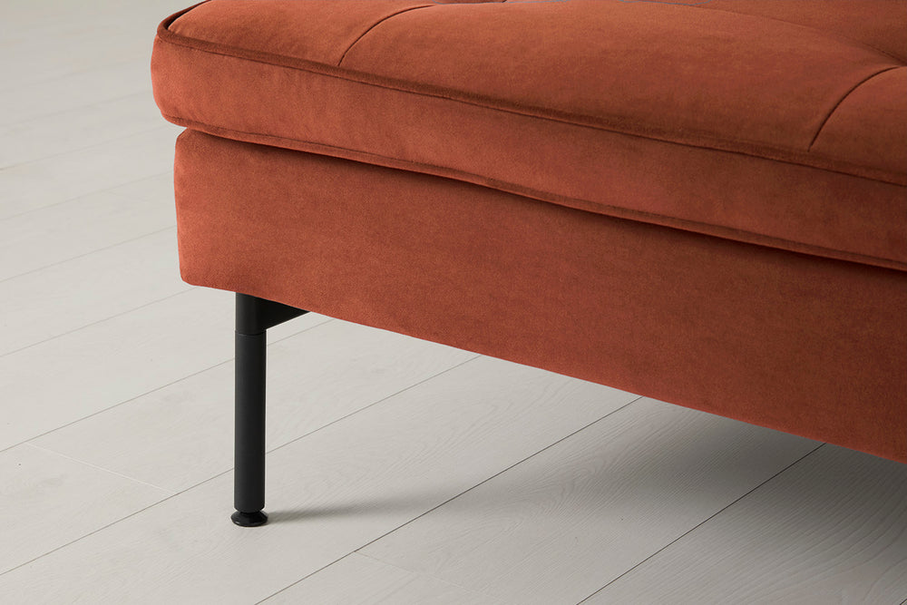 Model 11 Sofa Bed Velvet Brick