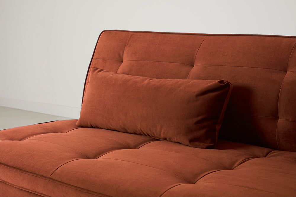 Model 11 Sofa Bed Velvet Brick