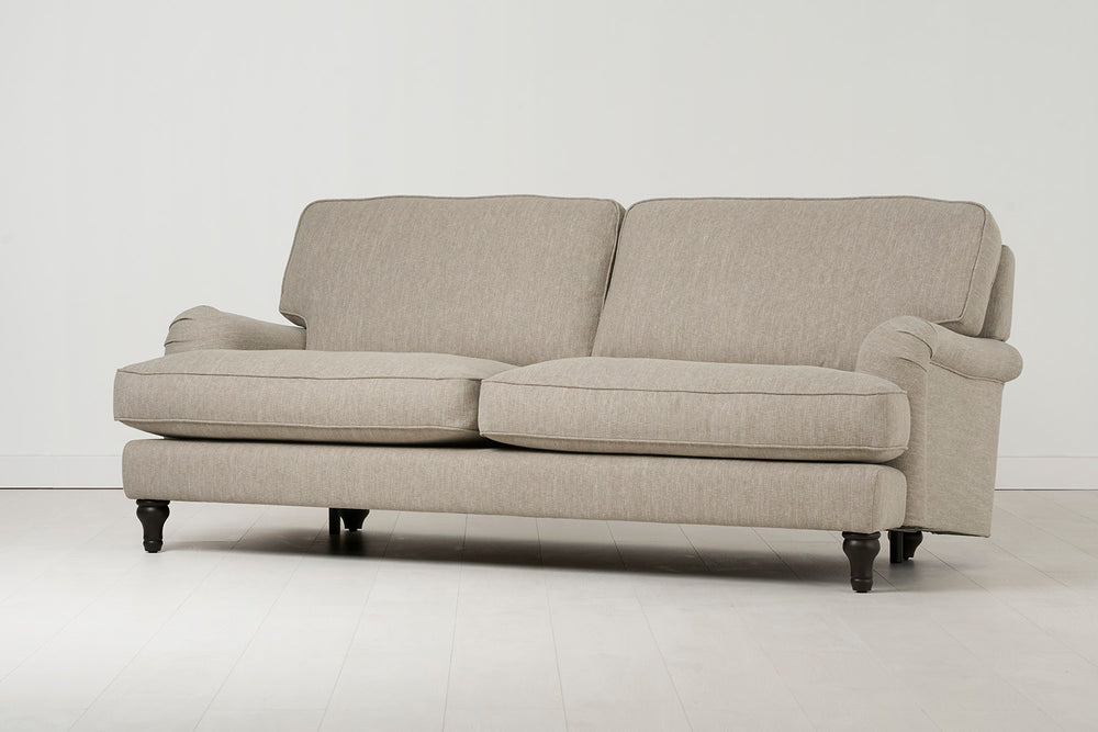 Model 15 3 Seater Sofa Linen Pumice
