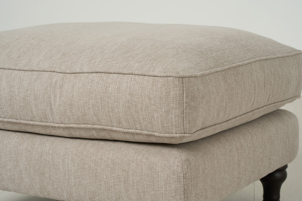 Model 15 Ottoman Linen Pumice