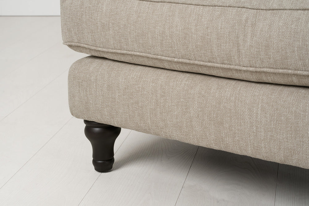 Model 15 Ottoman Linen Pumice