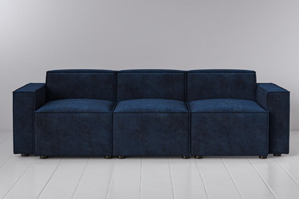 Model 03 3 Seater Royal Velvet Navy