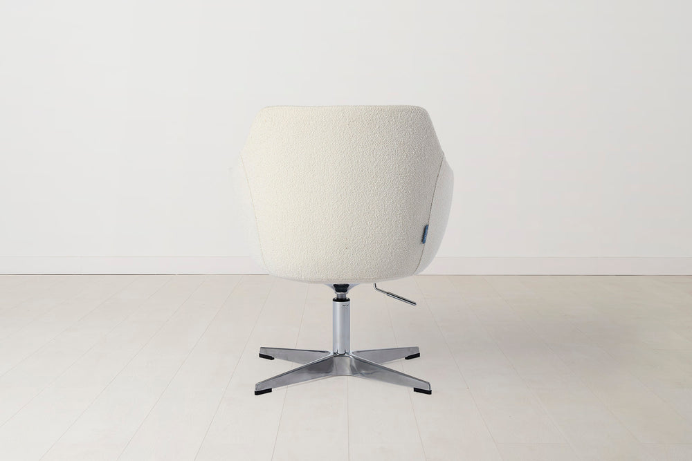 Office Chair 01 Boucle Ivory