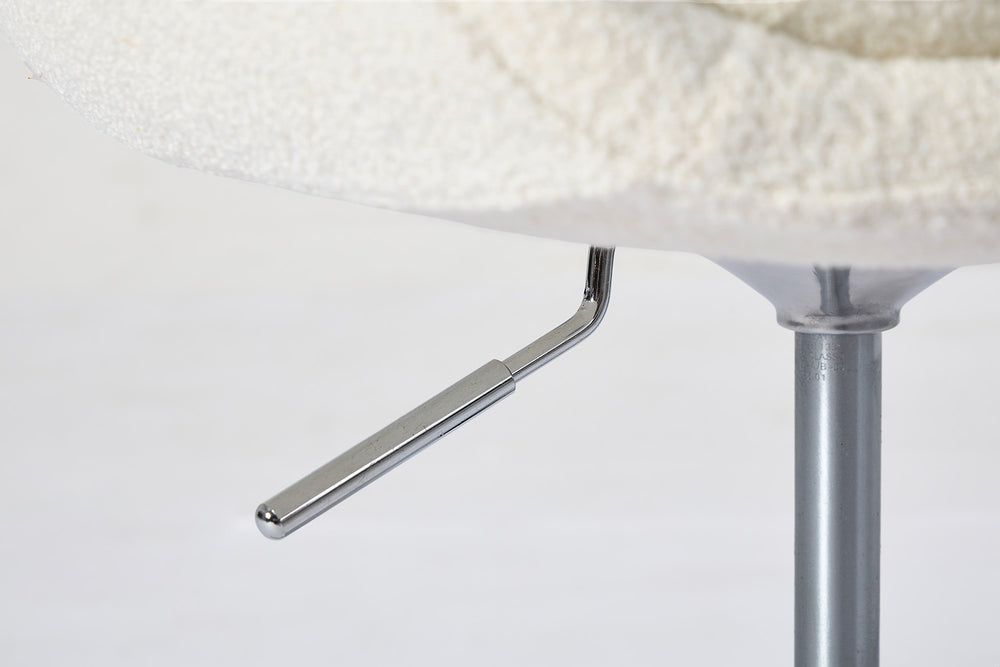 Office Chair 01 Boucle Ivory