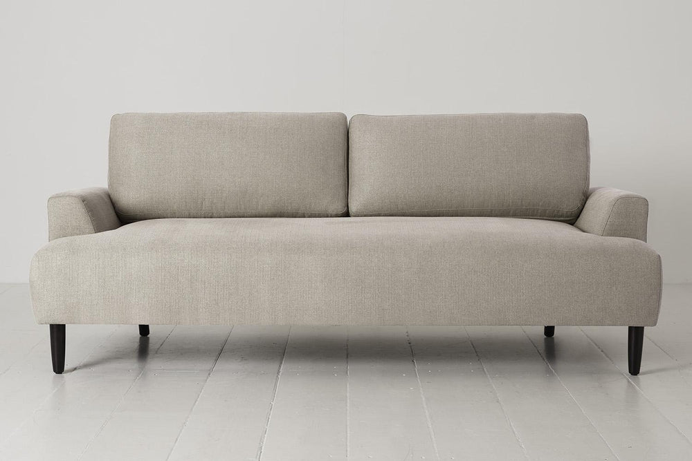 Model 05 3 Seater Sofa Linen Pumice
