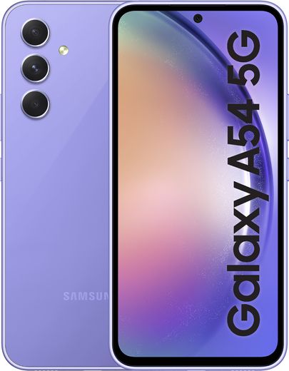 Samsung Galaxy A54 5G 128GB Smartphone in Awesome Violet