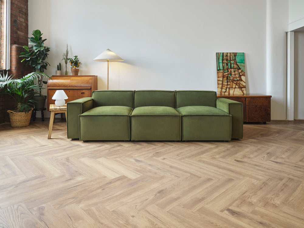 Model 03 3 Seater Royal Velvet Navy