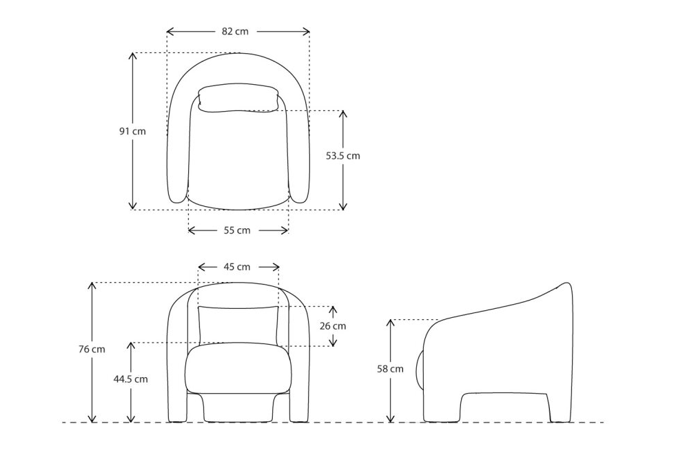 Chair 05 Linen Amber