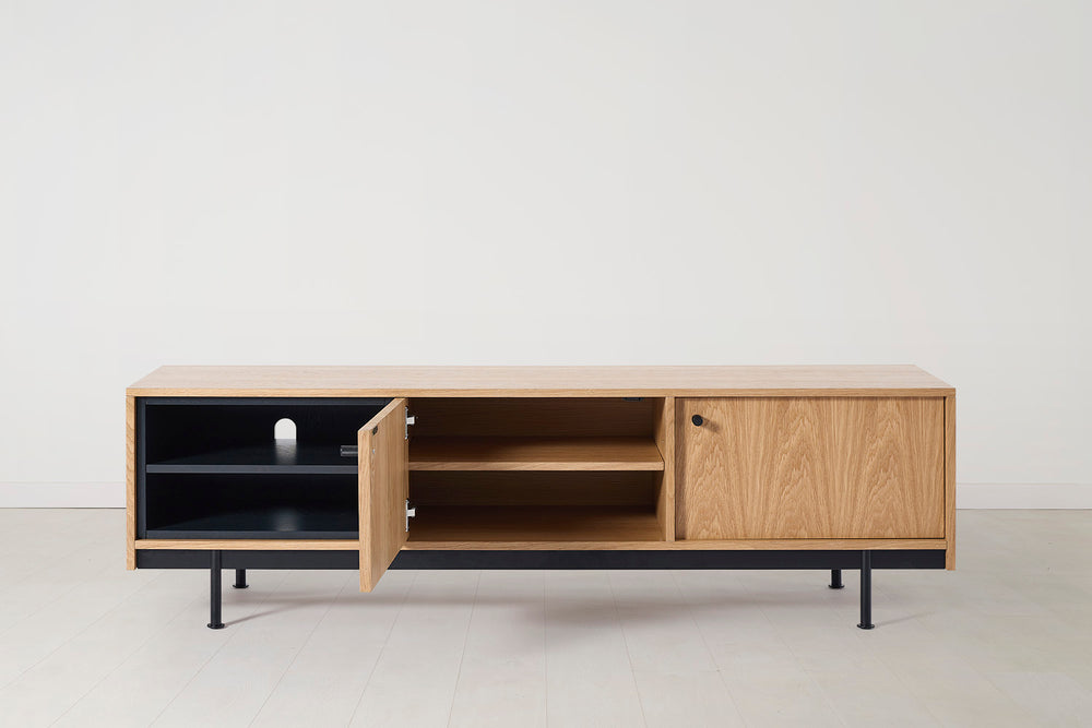 TV Unit 02 For TVs up to 65-inches Oak