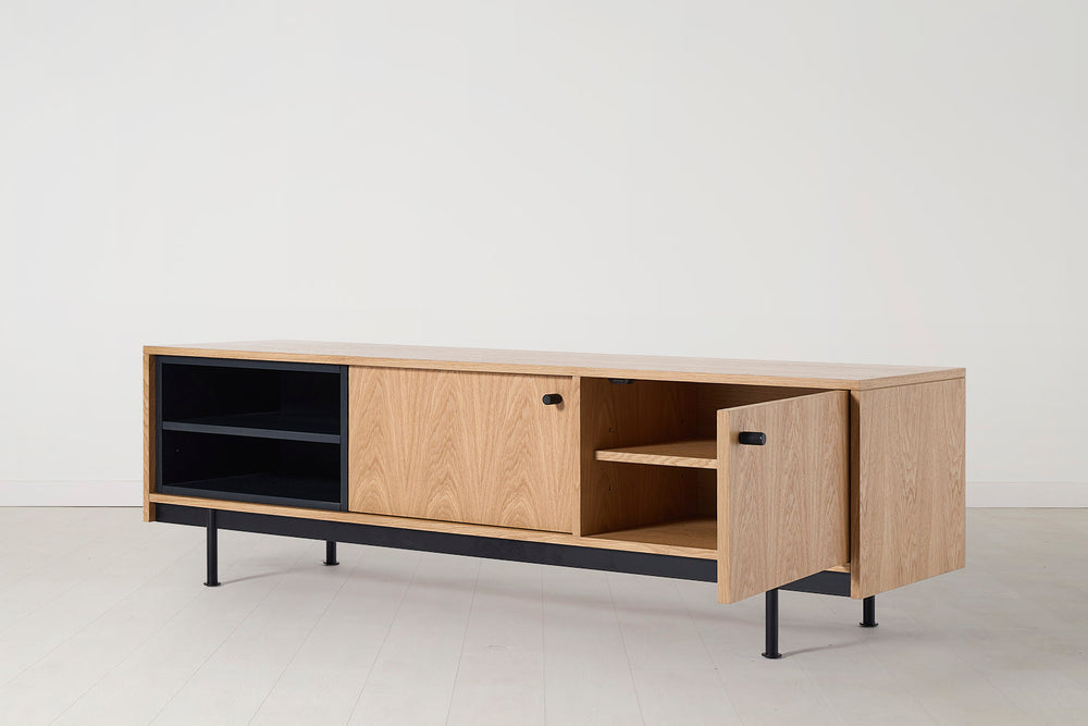 TV Unit 02 For TVs up to 65-inches Oak