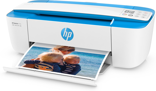 HP DeskJet 3762 All-in-One Printer, Color, Printer for Home, Print, copy, scan, wireless, Wireless; Instant Ink eligible; Print from phone or tablet; Scan to PDF, Thermal inkjet, Colour printing, 4800